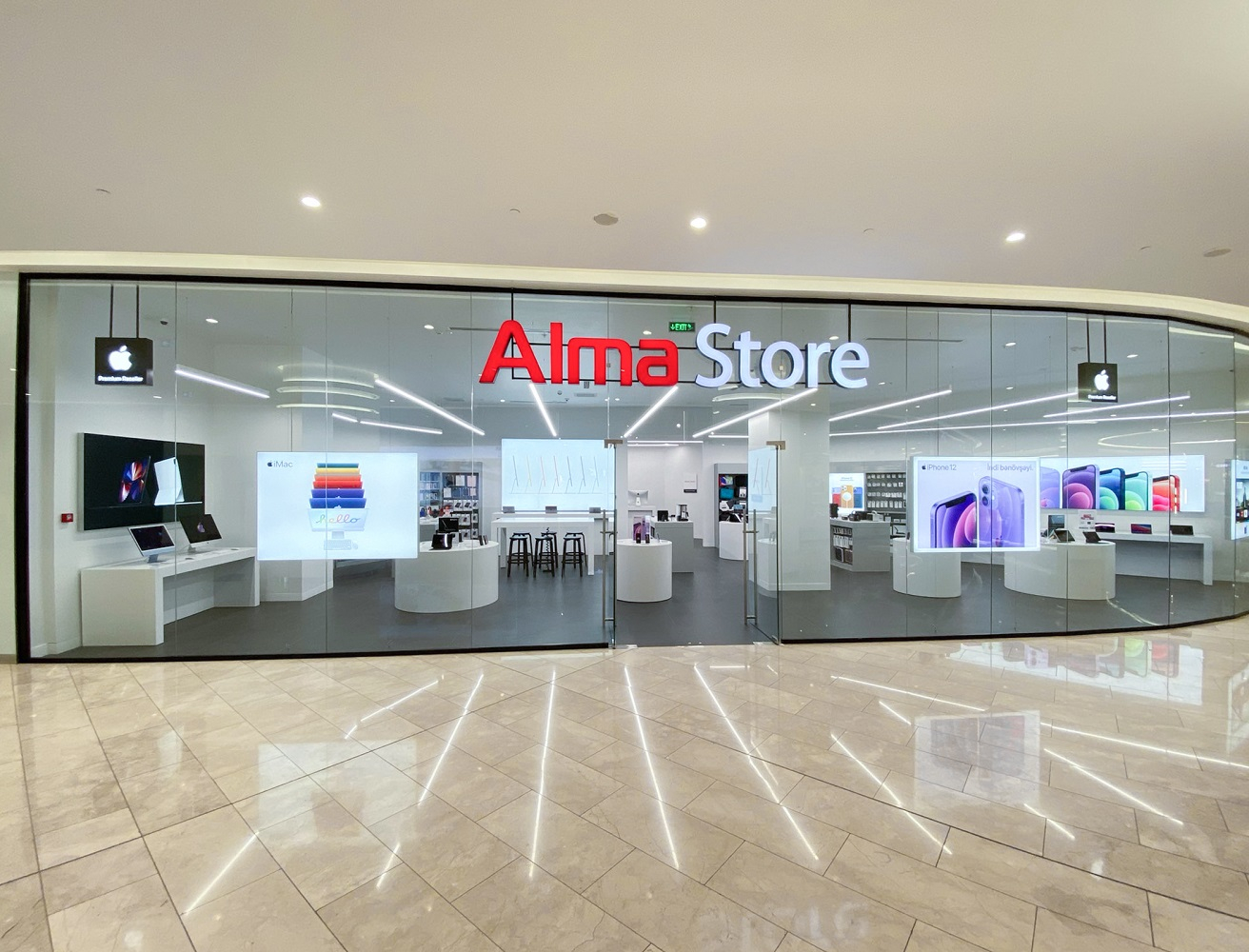 Alma Store Apple Premium Reseller statuslu yeni mağazasının rəsmi açılışını edir. Azərbaycanda ən böyük! - FOTO