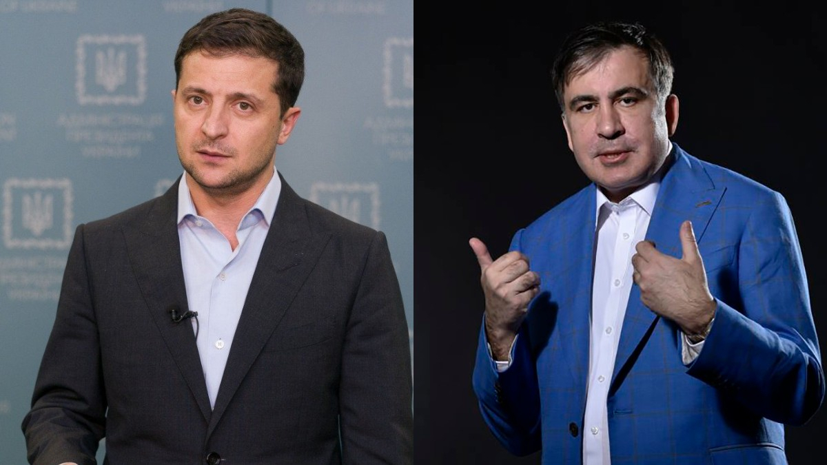 Zelenski Saakaşvilinin müdafiəsinə qalxıb