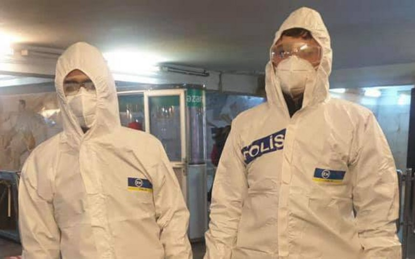 Polis "Gənclik"də aktiv koronavirus xəstəsini saxlanıldı - FOTO