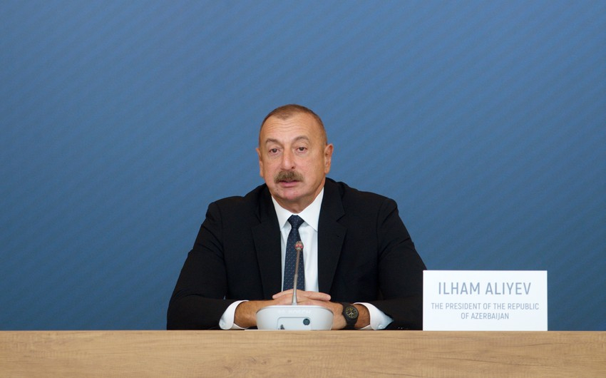 İlham Əliyev VIII Qlobal Bakı Forumunun açılış mərasimində iştirak etdi -