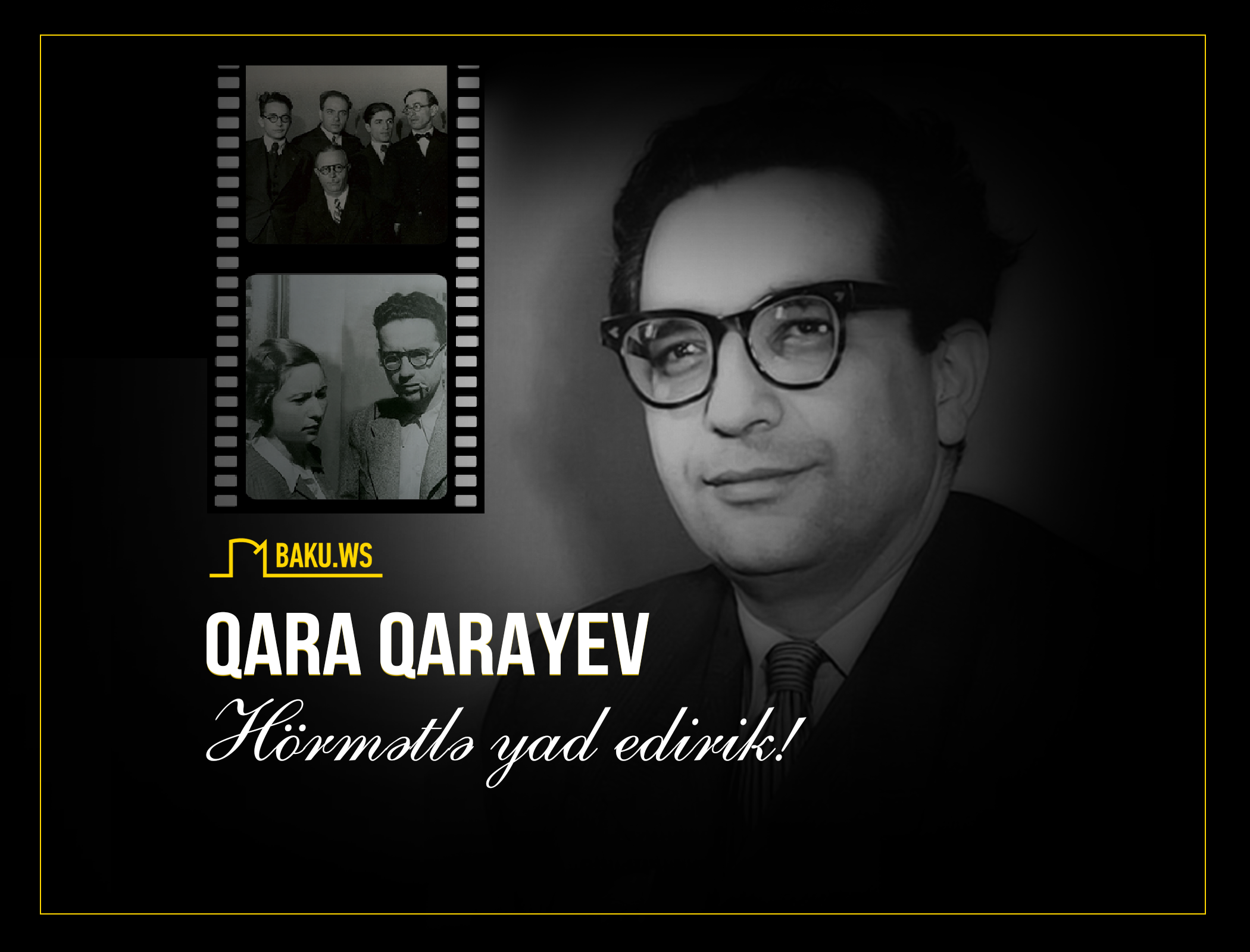 Qara Qarayevin doğum günüdür!