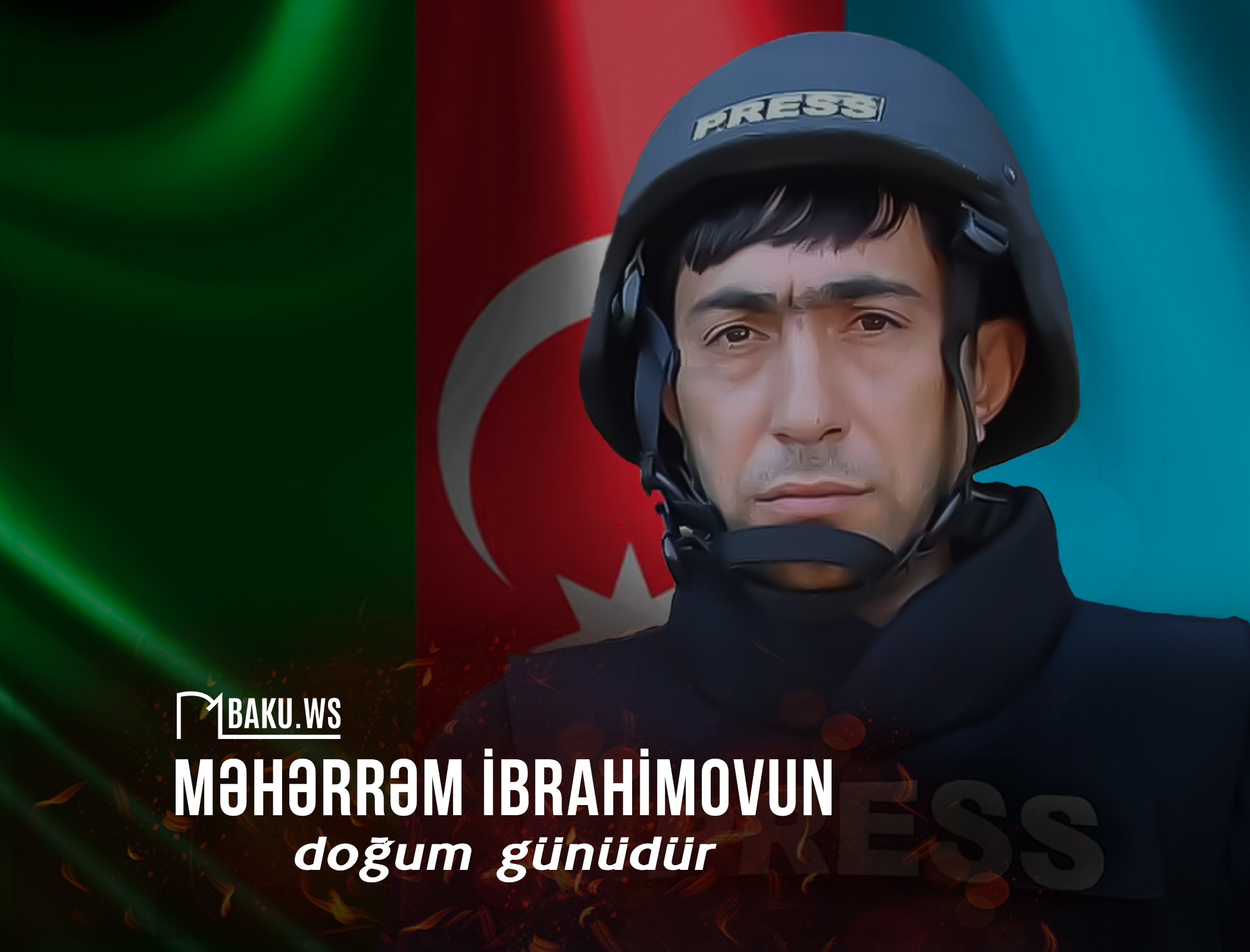 Bu gün şəhid jurnalist Məhərrəm İbrahimovun doğum günüdür!