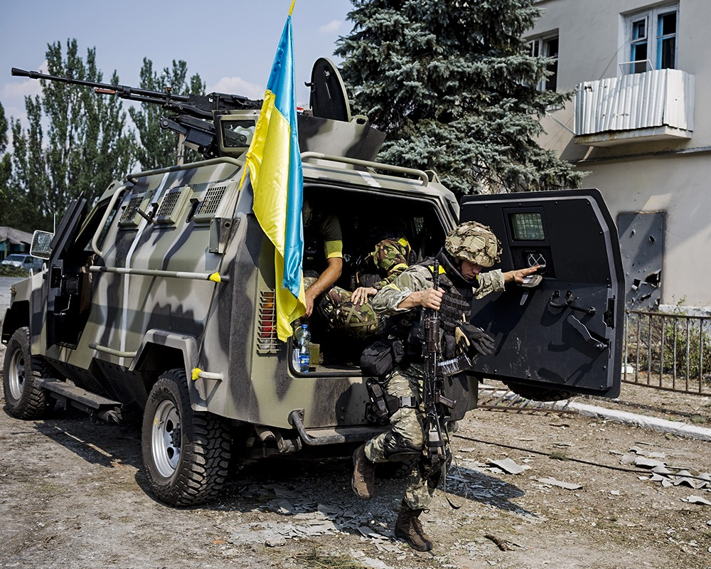 Ukrayna ordusu Maryinka şəhərinə nəzarəti bərpa etdi