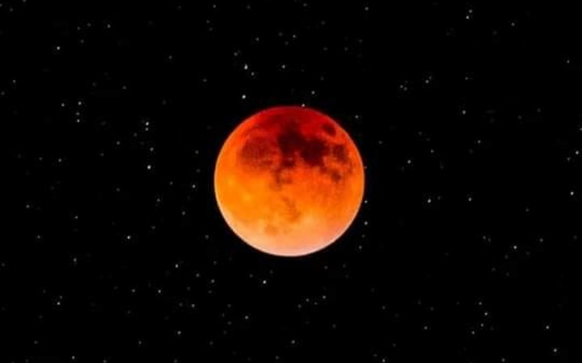 İlin ilk Ay tutulması başlayıb - FOTO/VİDEO