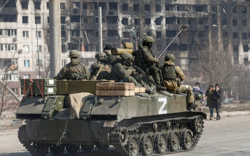 Rusiya Ukraynanın 20%-ni işğal edib, 13 milyard dollarlıq hərbi texnikasını itirib