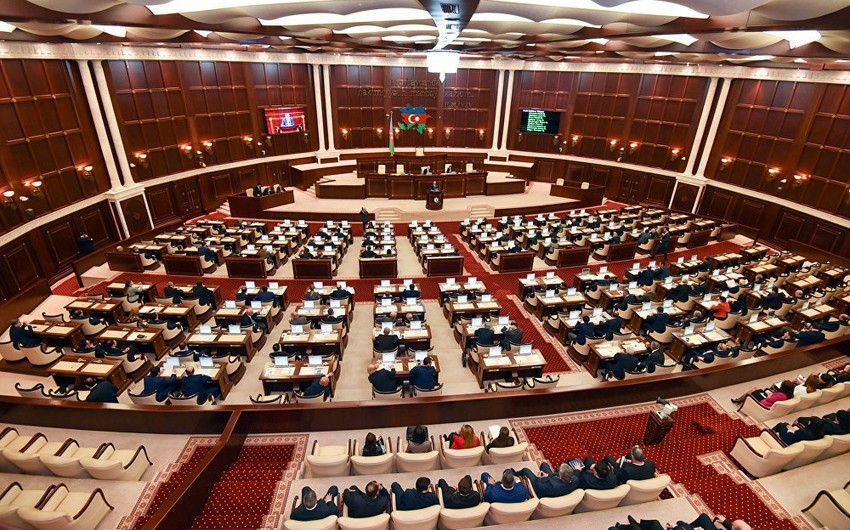 Milli Məclisin plenar iclasının gündəliyi bəlli oldu