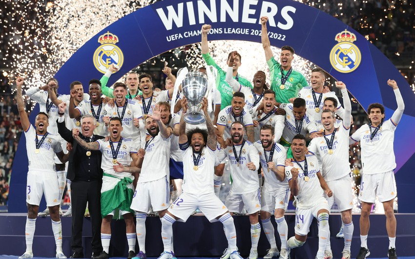 "Real Madrid" 14-cü dəfə Çempionlar Liqasının qalibi olub - VİDEO