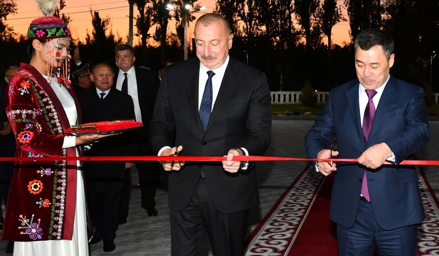 Bişkekdə Qırğızıstan-Azərbaycan Dostluq Parkı açılıb - FOTO - YENİLƏNİB