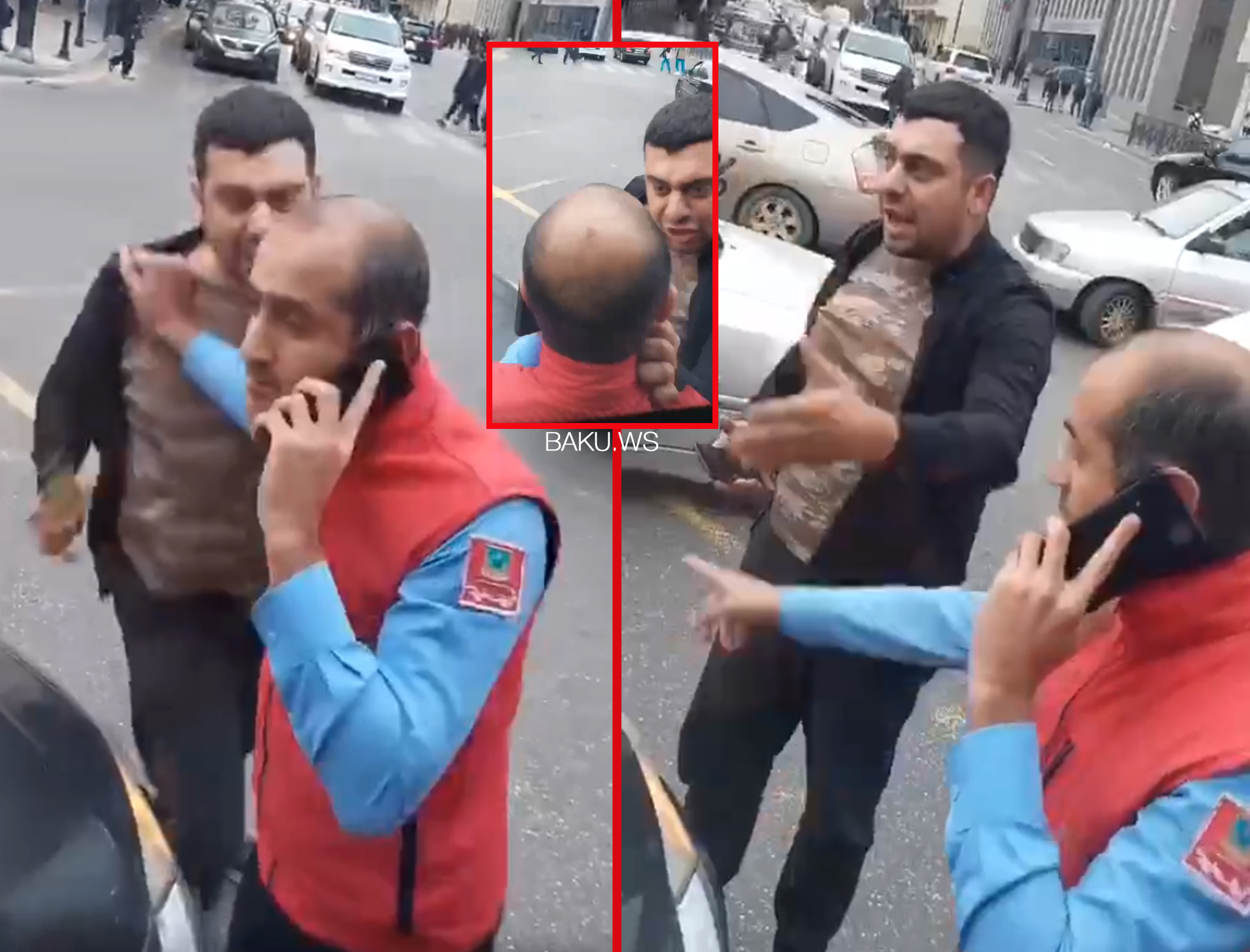 "Baku Bus"ın sürücüsünə hücum edildi - ANBAAN VİDEO