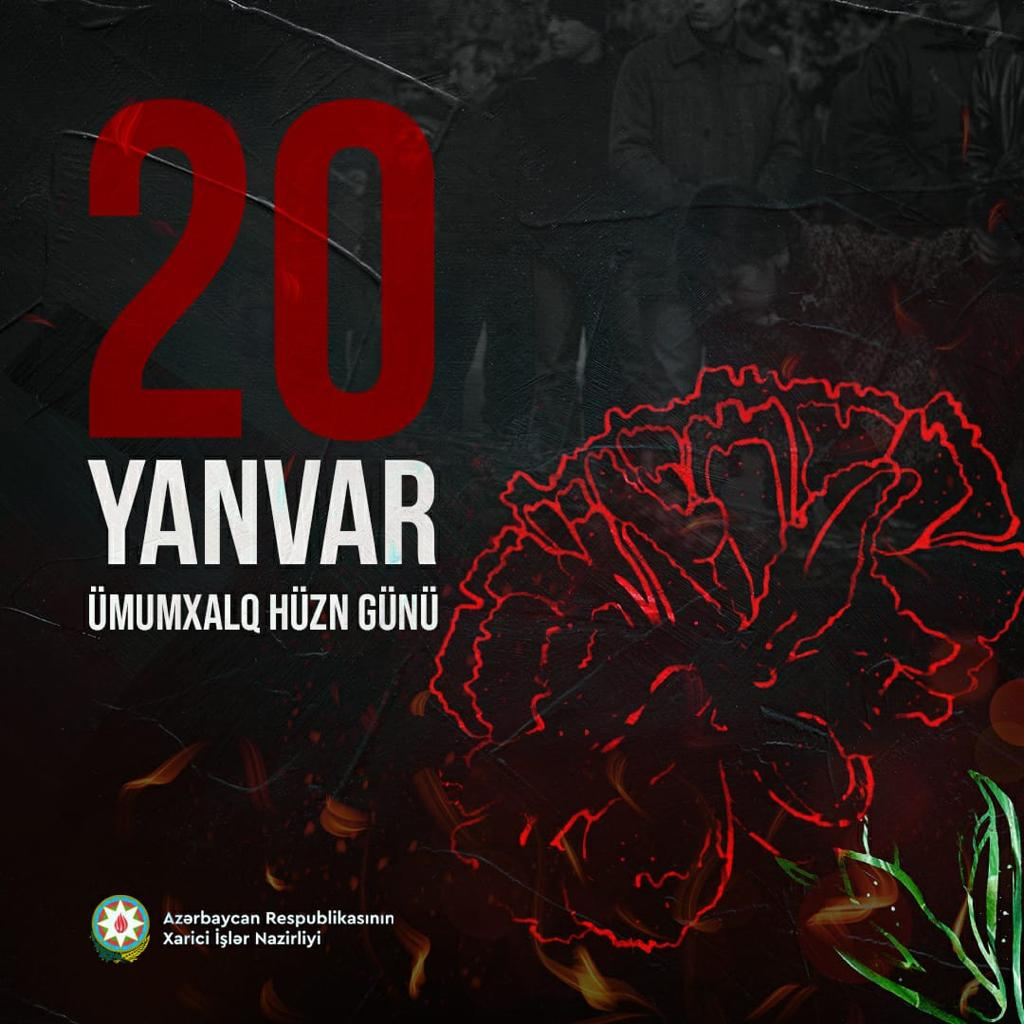 TDT: "20 Yanvar Azərbaycan xalqı üçün həm də “Şərəf Günü”dür” - FOTO