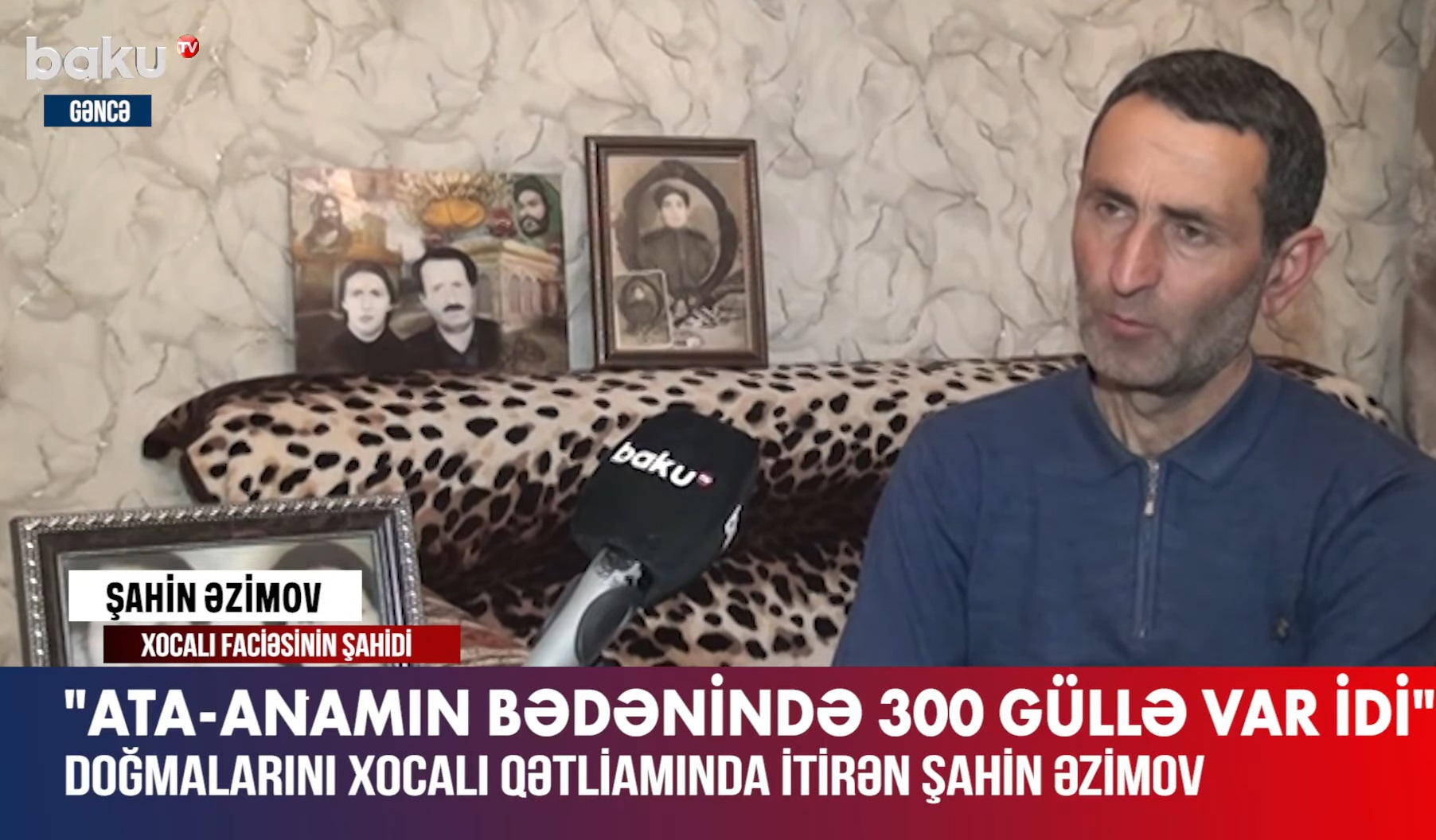 Xocalı sakini: "Ata-anamın bədənində 300 güllə var idi" - VİDEO