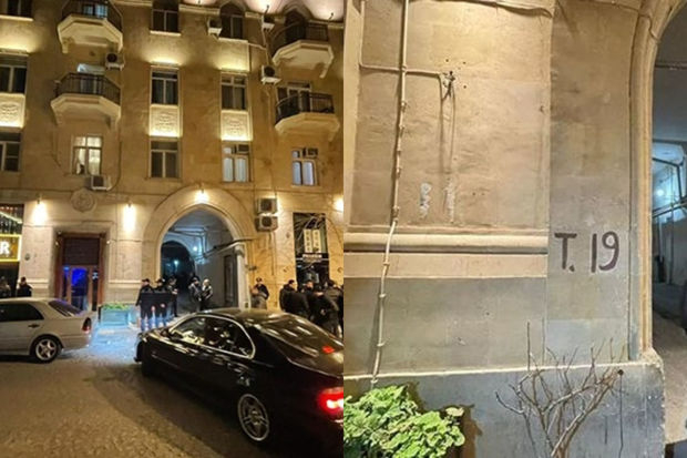 Hipermarketə silahlı basqın edən Ruhlan İsmayılovun gizləndiyi binanın görüntüsü - FOTO/VİDEO