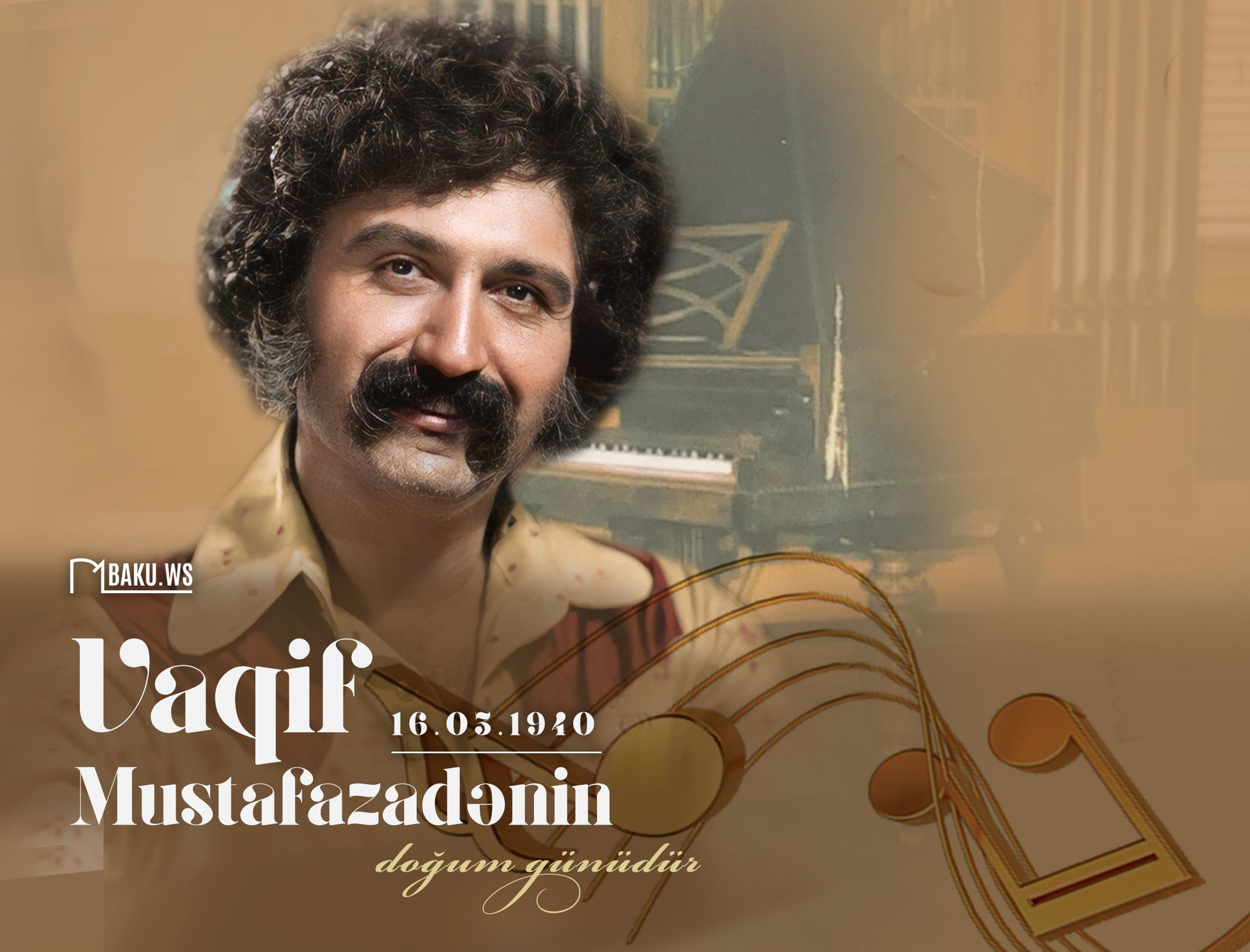 Azərbaycan cazının banisi Vaqif Mustafazadənin doğum günüdür