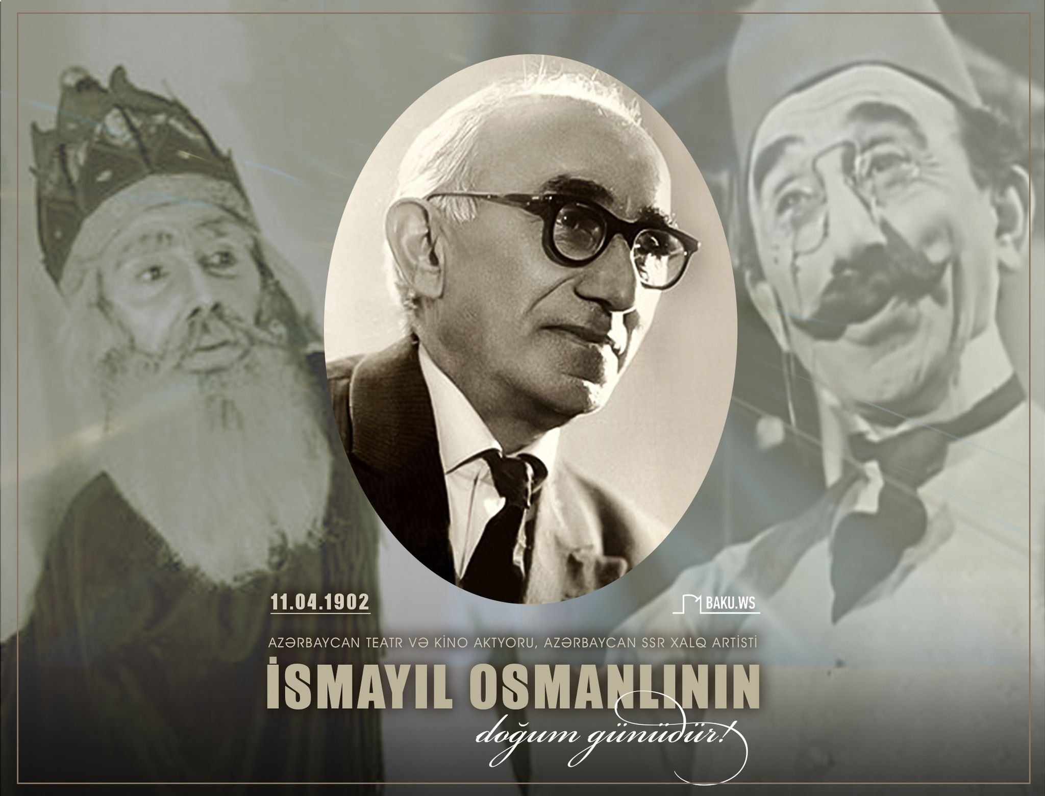 Xalq artisti İsmayıl Osmanlının doğum günüdür