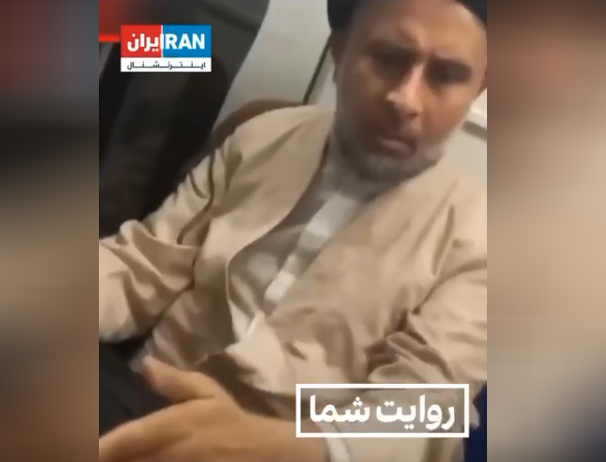 İranda qadınlar mollanı vaqondan qovdular - VİDEO
