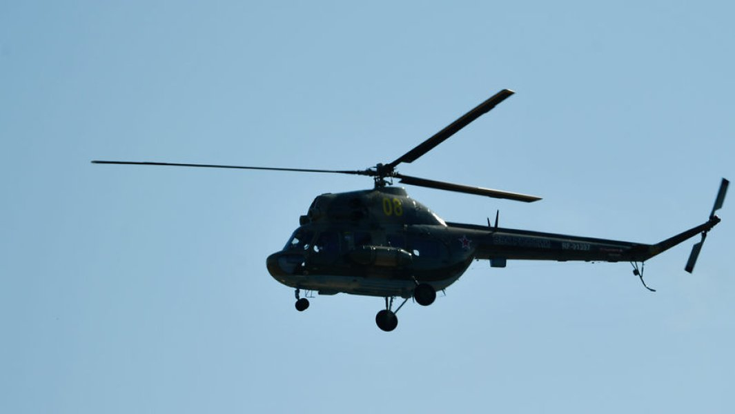 Rusiyada "Mi2" helikopteri radarlardan itib
