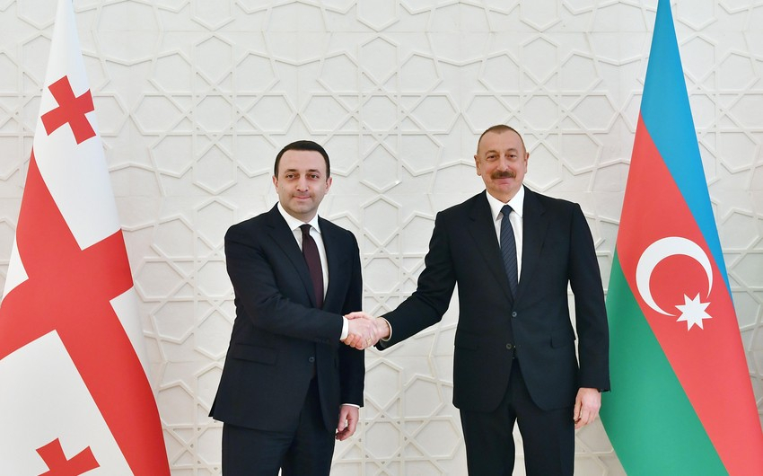 Qaribaşvili Azərbaycan Prezidentini təbrik edib