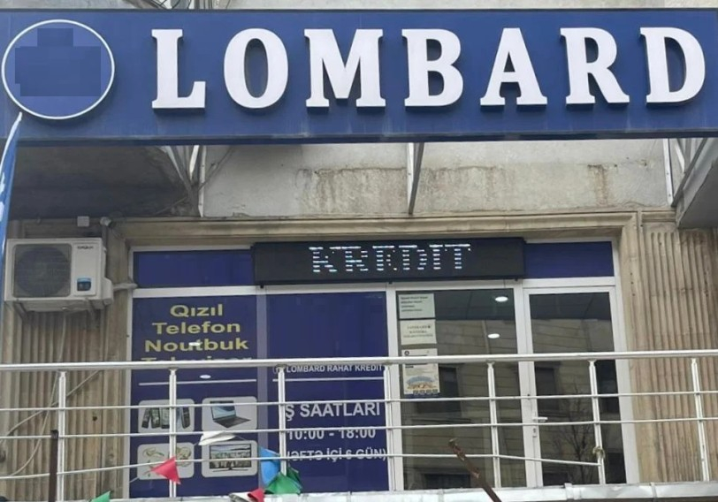 Lombardların yeni “girov” TƏKLİFLƏRİ