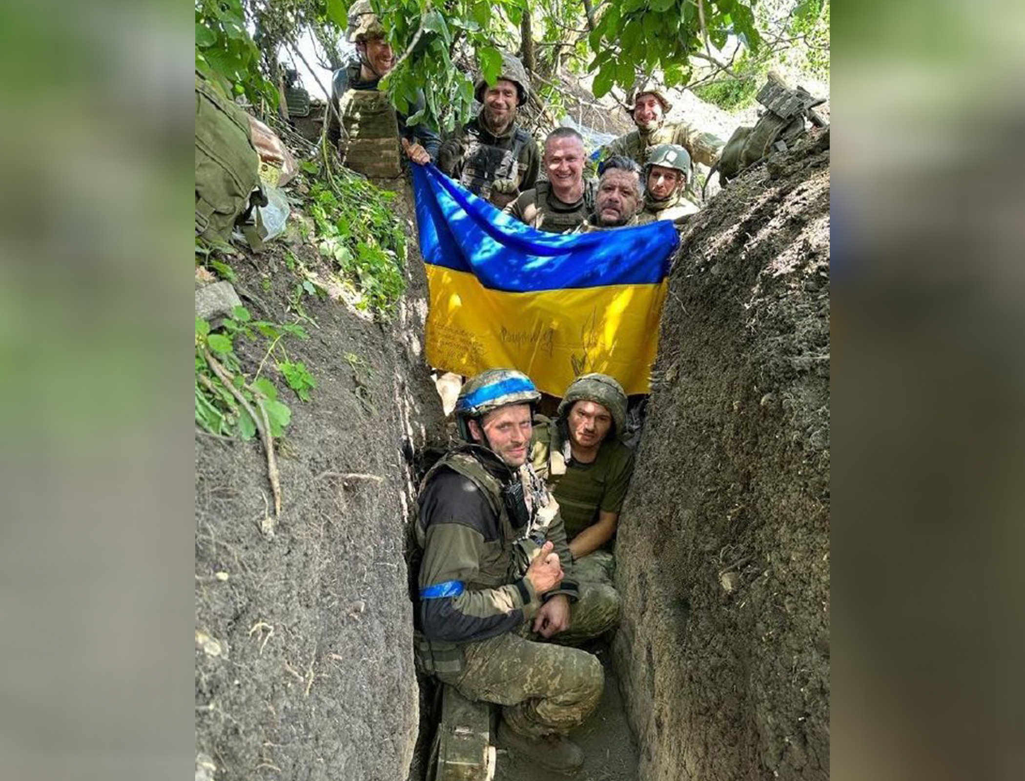 Ukraynalı hərbçilər Novodarovka kəndini azad edib