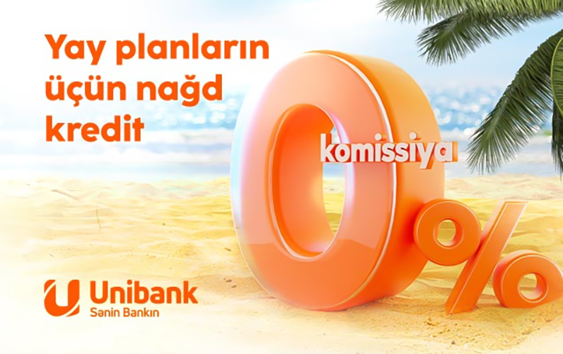 Unibank komissiyasız kredit kampaniyası keçirir