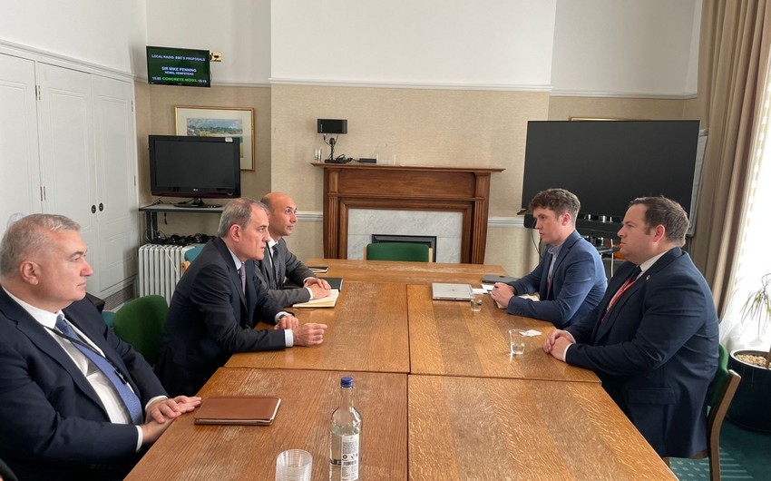 XİN Ceyhun Bayramovun Britaniya parlamentində görüşlərinə dair məlumat yayıb - FOTO