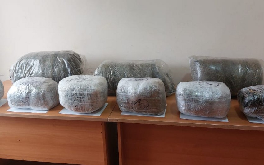 Azərbaycana 54 kiloqram narkotik vasitənin keçirilməsinin qarşısı alınıb - FOTO