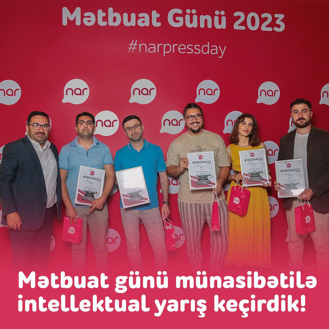 Milli Mətbuat Günü münasibətilə intellektual yarış keçirildi - FOTO
