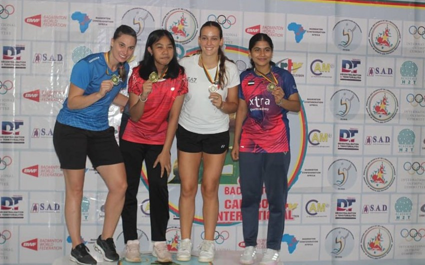 Azərbaycan badmintonçusu beynəlxalq turnirdə qızıl medal qazanıb - FOTO