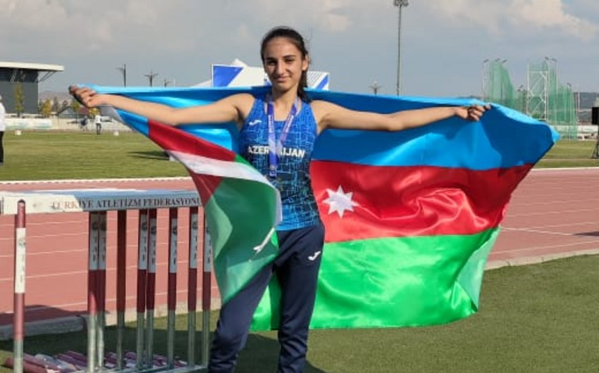 Azərbaycan atleti Balkan çempionatında medal qazanıb - FOTO