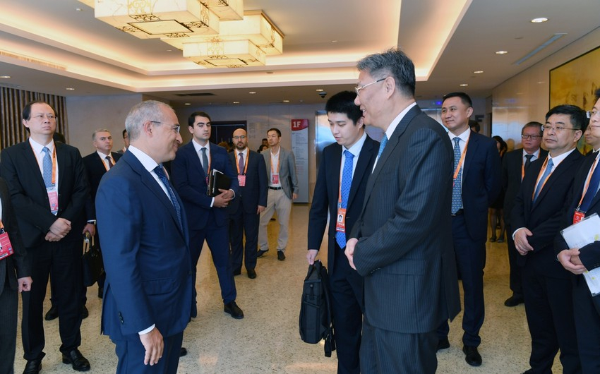 Azərbaycan-Çin iqtisadi əlaqələrinin inkişafı perspektivləri müzakirə edilib - FOTO