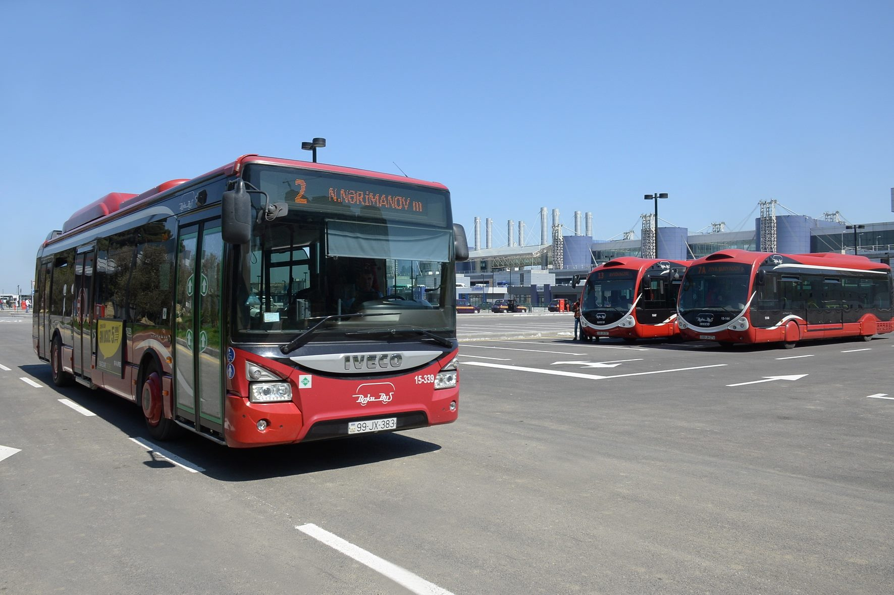 Bakıda müntəzəm avtobus marşrutlarına 2 mindən artıq avtobus əlavə olunub