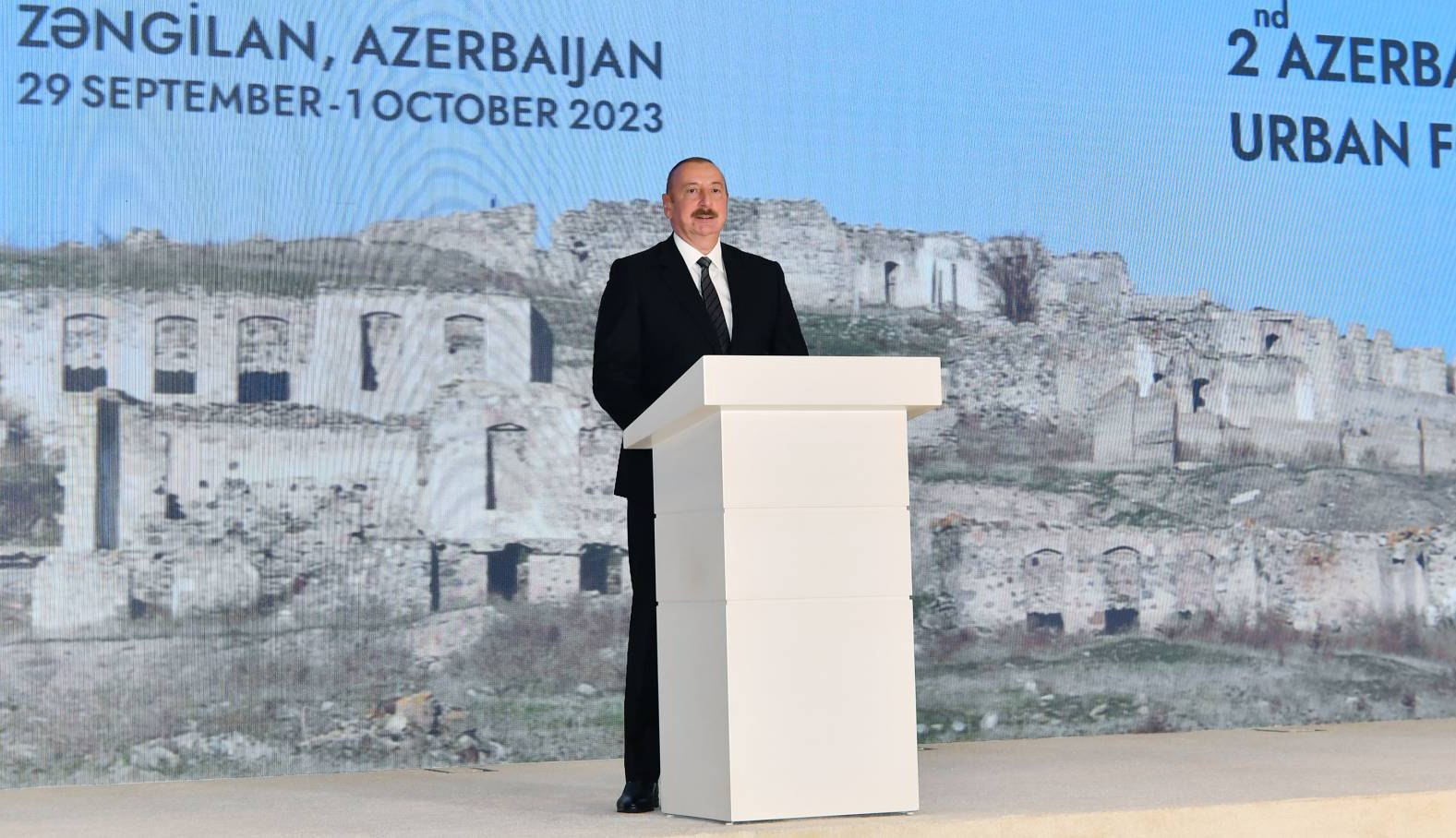 Prezident İlham Əliyev: “Ermənistan kriminal hərbi cinayətkarlar tərəfindən idarə olunan bir rejim idi”