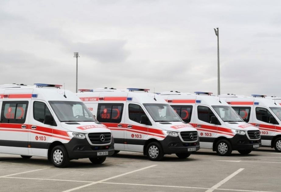7 ambulans və təcili tibbi yardım briqadası Xankəndiyə ezam olunub