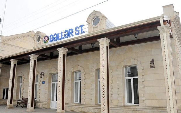 Dəllər dəmiryol stansiyasında sərnişindaşıma bərpa edildi - FOTO