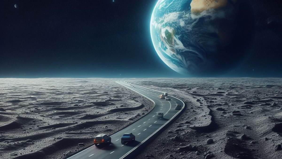 Ayda magistral yollar olacaq - Ay torpağı asfalta çevriləcək - FOTO