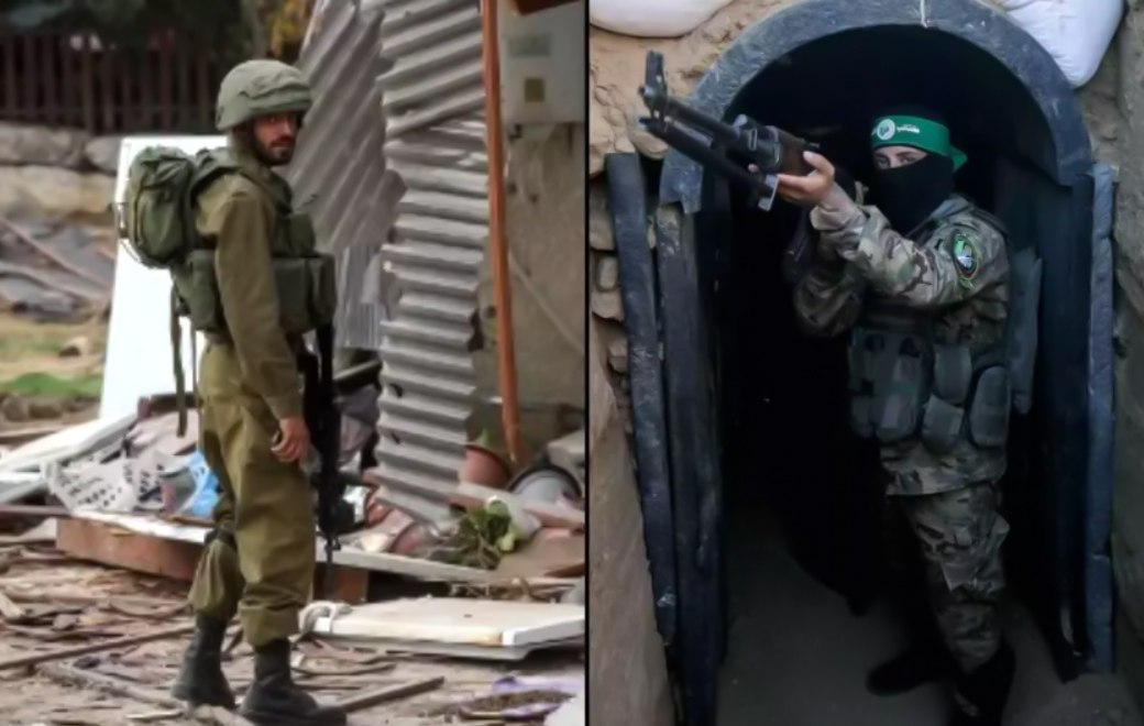 Qəzza tunellərində İsrail ordusu ilə HƏMAS arasında şiddətli döyüş gedir - FOTO