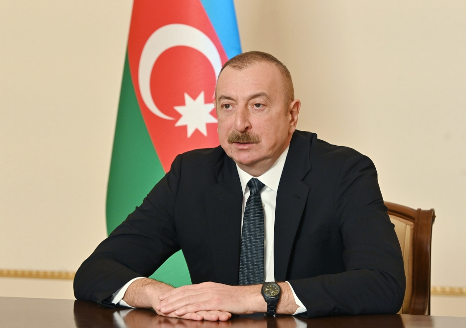 Azərbaycan Prezidenti: "Biz Qəzzadakı gərginliyin tezliklə aradan qaldırılacağına ümid edirik"