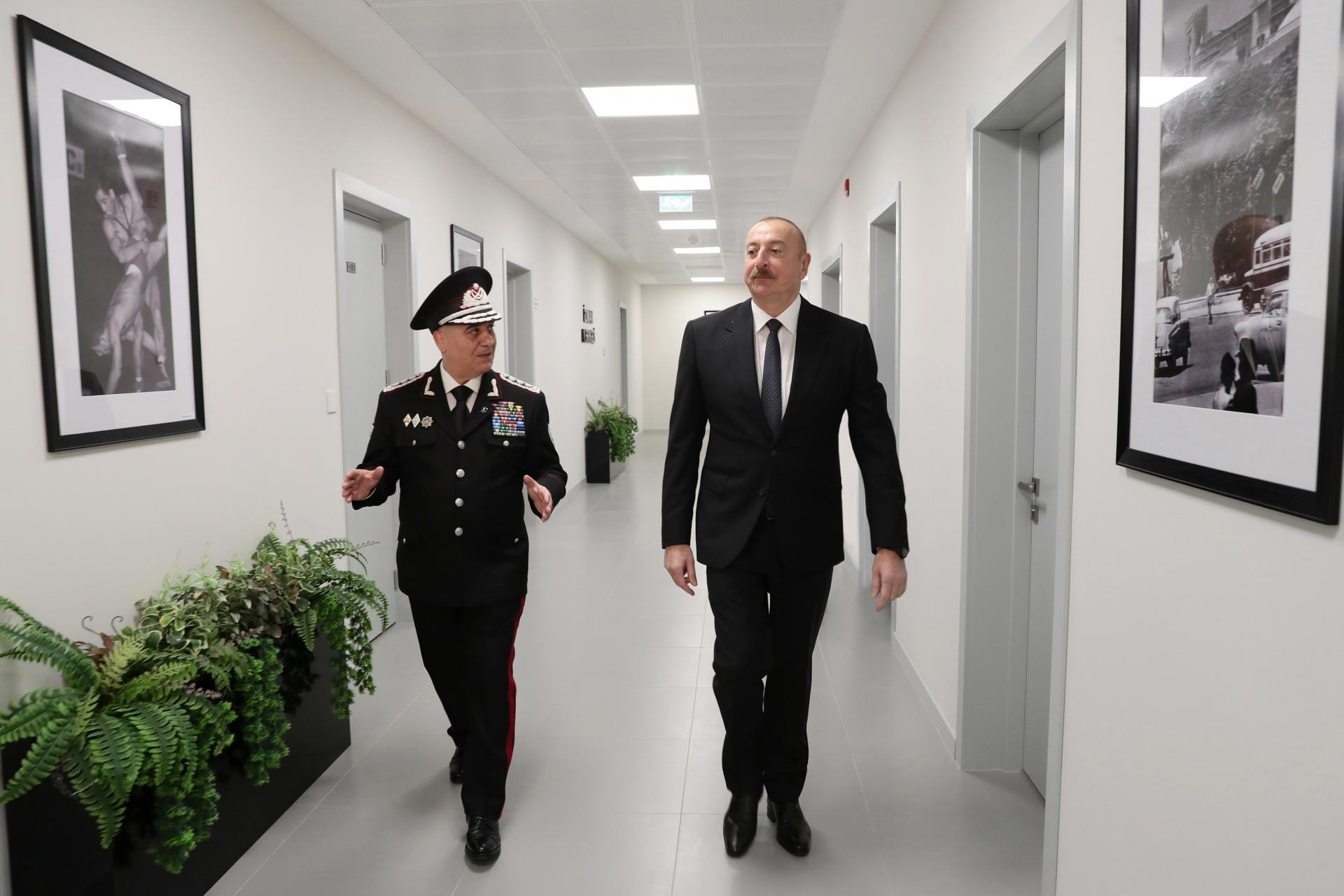 Prezident İlham Əliyev DTX-nin yeni inzibati binalarının açılışında iştirak edib - FOTO