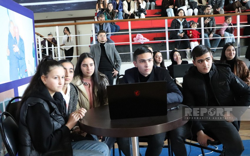 Gürcüstanda "Heydər Əliyev 100" adlı bilik yarışması keçirilib - FOTO