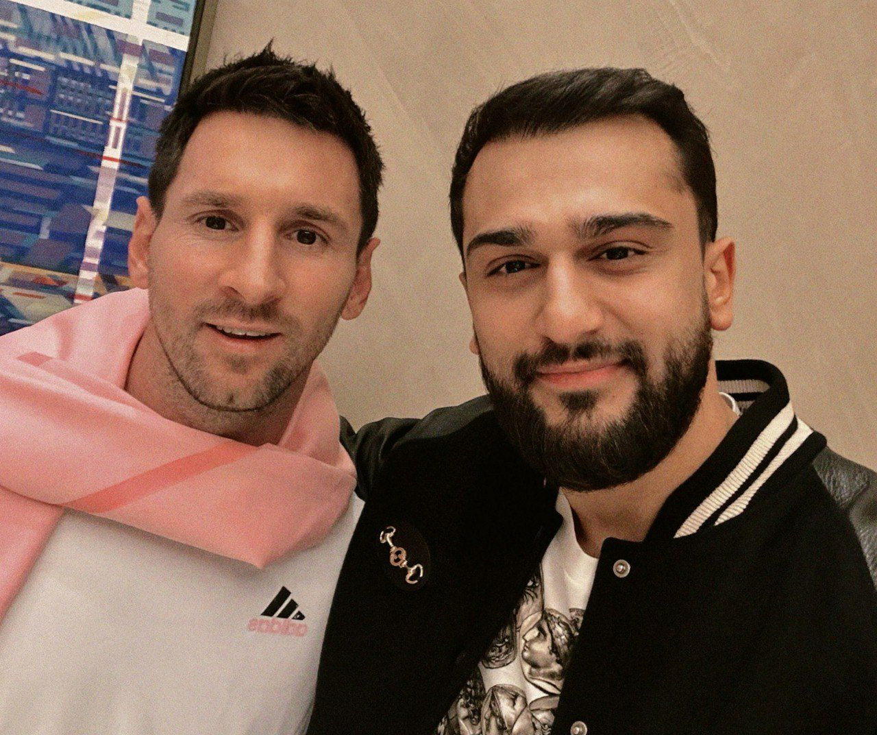 Coni Messi ilə birlikdə - FOTO