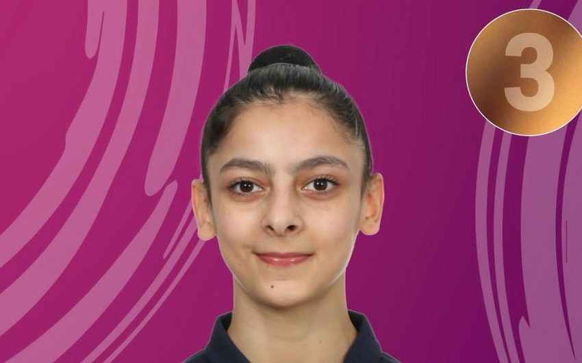Azərbaycanın bədii gimnastı Rumıniyada keçirilən 23-cü "İrina Deleanu Cup"da medal qazanıb