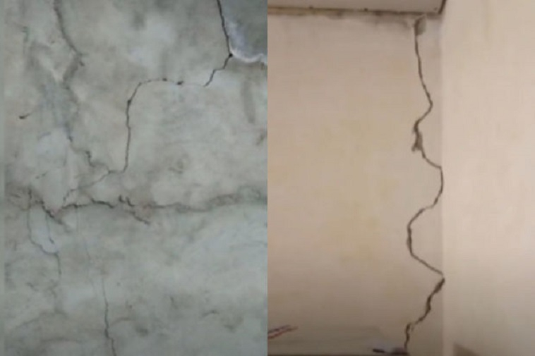 Zavodun çirkab su quyusunu qazması vətəndaşın evində çatlar yaradıb - ŞİKAYƏT + VIDEO
