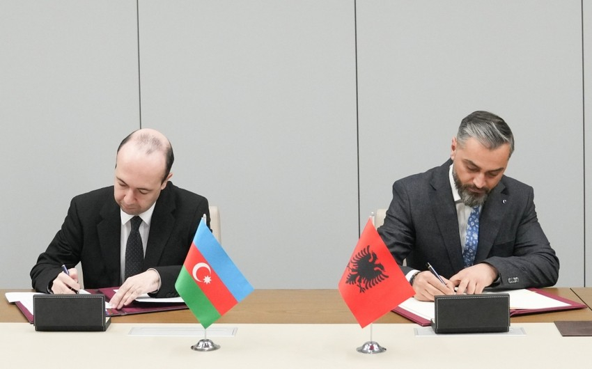Azərbaycanla Albaniya arasında qarşılıqlı viza tələbi aradan qaldırılıb - FOTO