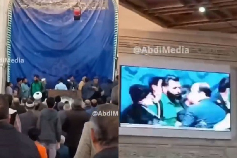 İranda hökumət mollasına sui-qəsd edildi - VİDEO