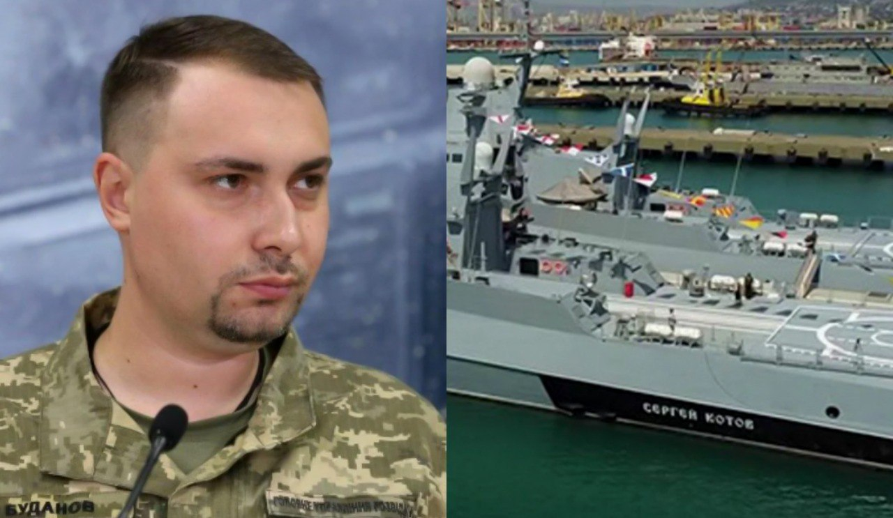Ukrayna Rusiyanın hərbi gəmisini sıradan çıxarıb - VİDEO