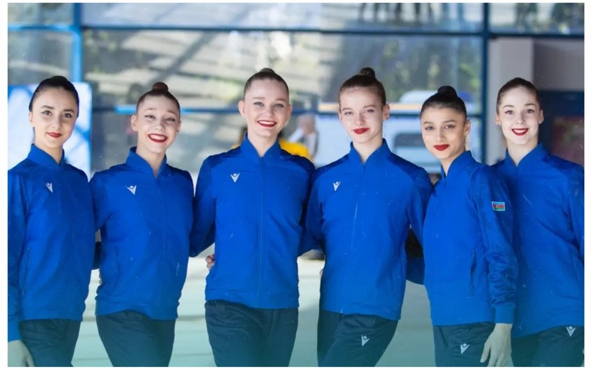 Azərbaycanın bədii gimnastları Estoniyada qızıl medallar qazanıblar - FOTO