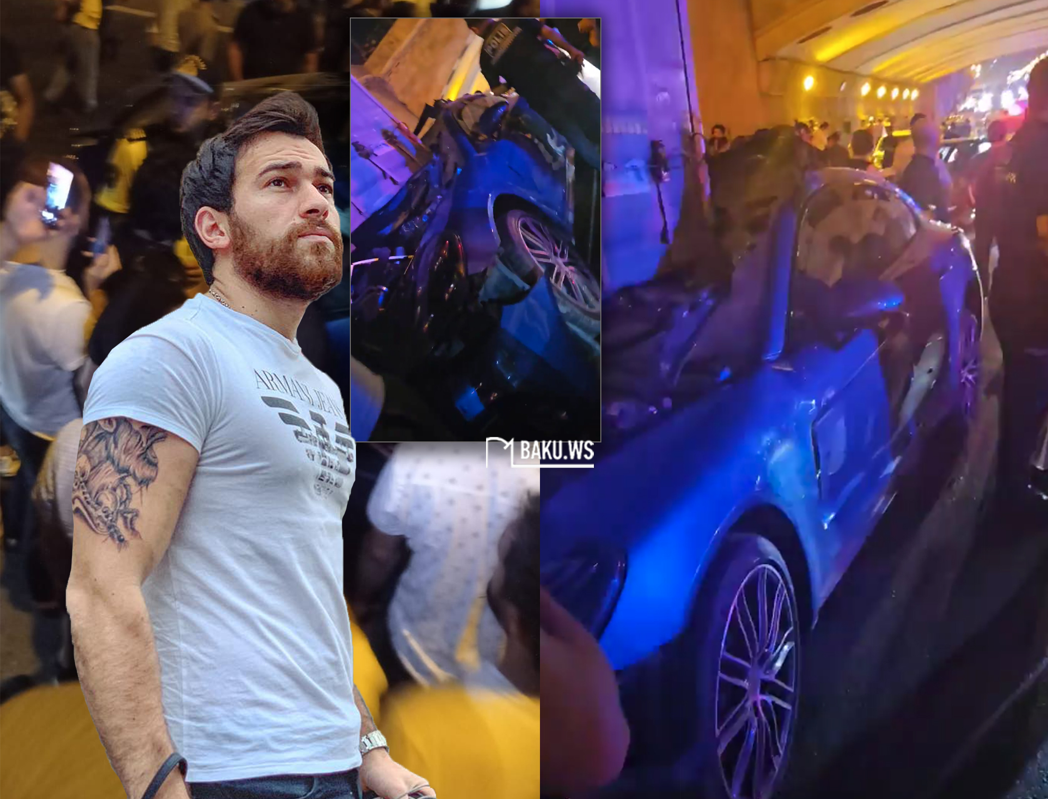 “Nikosayağı”nın qəza törətdiyi avtomobil satışa çıxarıldı - VİDEO