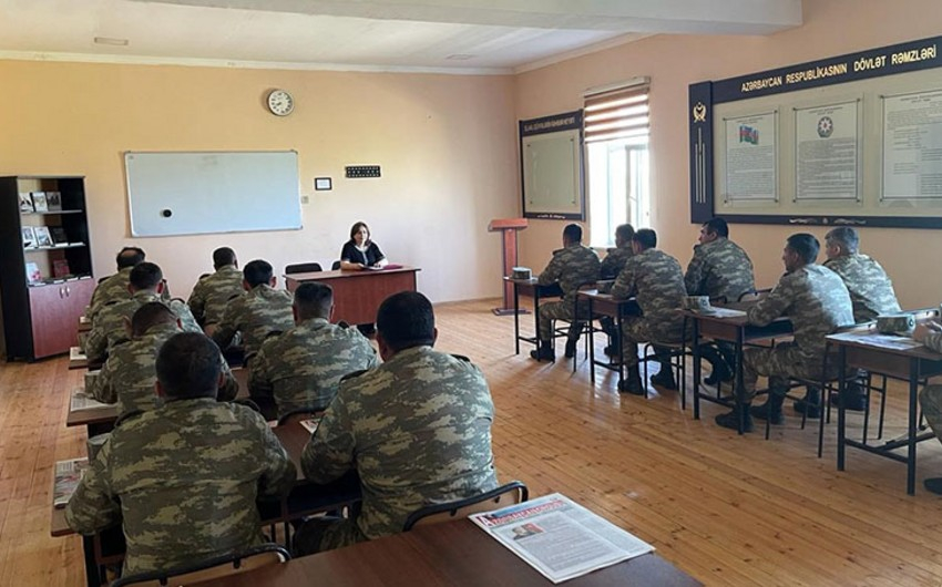 Azərbaycan Ordusunda gender bərabərliyi ilə bağlı seminarlar keçirilib - FOTO