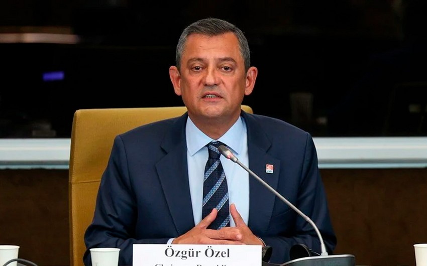 CHP sədri Özgür Özəl AŞPA-da Azərbaycana dəstəyini ifadə edib