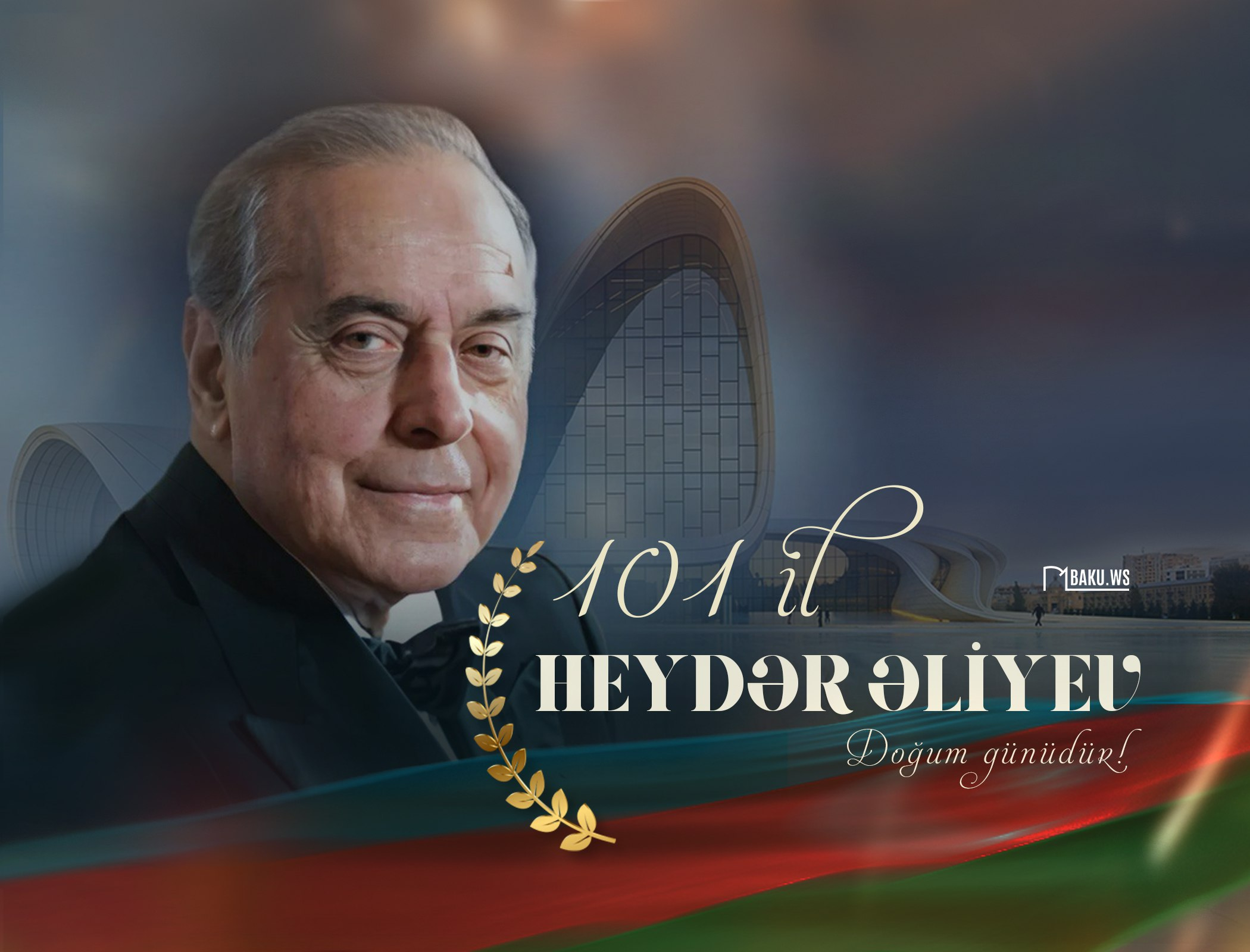 Ümummilli lider Heydər Əliyevin doğum günüdür